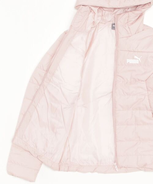 PUMA（プーマ）の「プーマ PUMA ESS パデッド ジャケット_（その他アウター・レディース・ピンク・M/L/XL/S）」の3枚目の写真