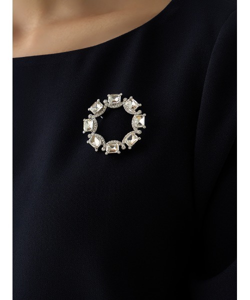 ブローチ 18K シルバー レディース ファッション 0824-S6735s ブローチ