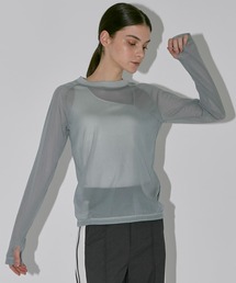 CITY TOKYO | トリコットシフォンシアートップス(Tシャツ/カットソー)