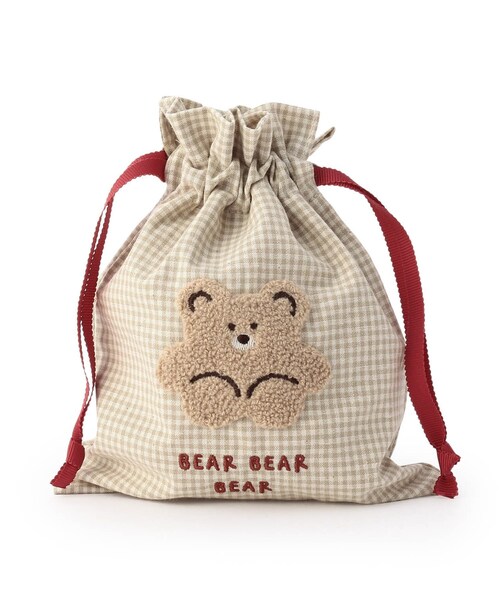 one'sterrace（ワンズテラス）の「◆ピッコロット 巾着（その他・レディース・ホワイト系/グリーン系/ナチュラル/ピンク・99）」の2枚目の写真