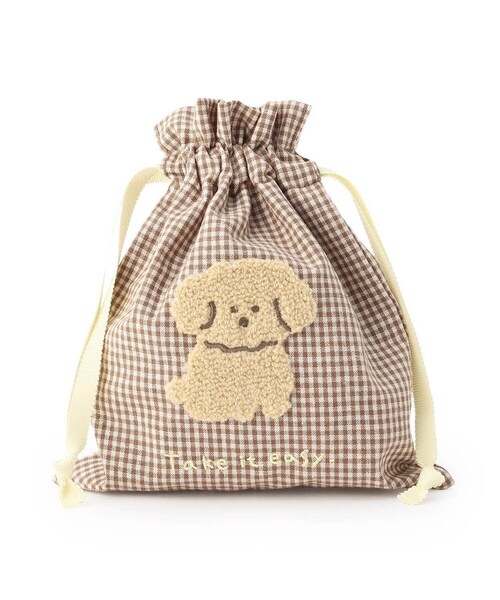 one'sterrace（ワンズテラス）の「◆ピッコロット 巾着（その他・レディース・ホワイト系/グリーン系/ナチュラル/ピンク・99）」の3枚目の写真