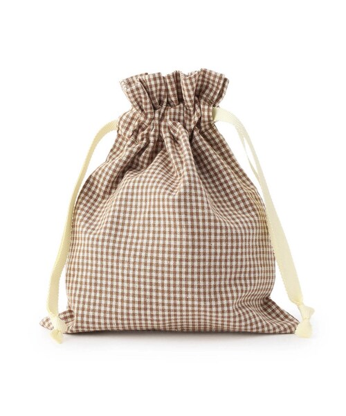 one'sterrace（ワンズテラス）の「◆ピッコロット 巾着（その他・レディース・ホワイト系/グリーン系/ナチュラル/ピンク・99）」の5枚目の写真