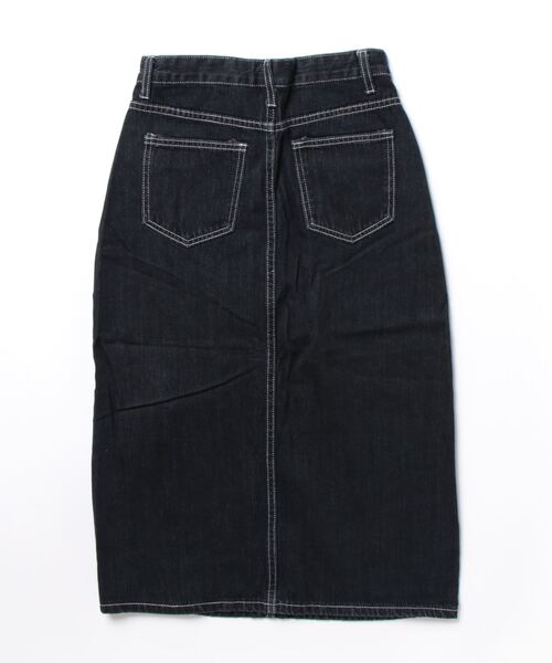 SpRay(スプレイ)の「デニムスリットロングスカート(デニムスカート・レディース・ブラック/サックスブルー/ブルー・SMALL/MEDIUM)」の12枚目の写真