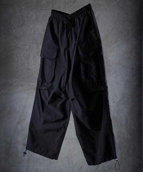 G.O.C(ジーオーシー)の「ビッグポケットバルーンワイドカーゴパンツ(カーゴパンツ・メンズ・ブラック/ホワイト系その他/ホワイト・MEDIUM/LARGE)」の5枚目の写真