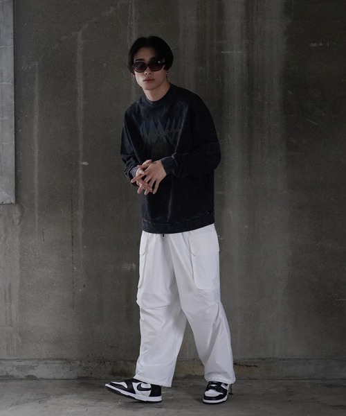 G.O.C(ジーオーシー)の「ビッグポケットバルーンワイドカーゴパンツ(カーゴパンツ・メンズ・ブラック/ホワイト系その他/ホワイト・MEDIUM/LARGE)」の21枚目の写真