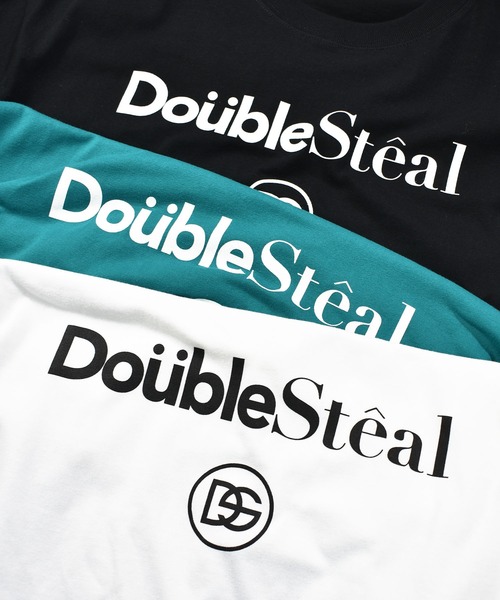 DOUBLE STEAL(ダブルスティール)の「DS & サークルロゴ Tシャツ(Tシャツ/カットソー・メンズ・ブラック/グリーン系その他/ホワイト・LARGE/MEDIUM/X-LARGE/XX-LARGE)」の5枚目の写真