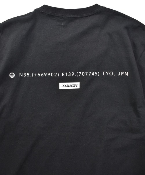 DOUBLE STEAL(ダブルスティール)の「DS & サークルロゴ Tシャツ(Tシャツ/カットソー・メンズ・ブラック/グリーン系その他/ホワイト・LARGE/MEDIUM/X-LARGE/XX-LARGE)」の6枚目の写真