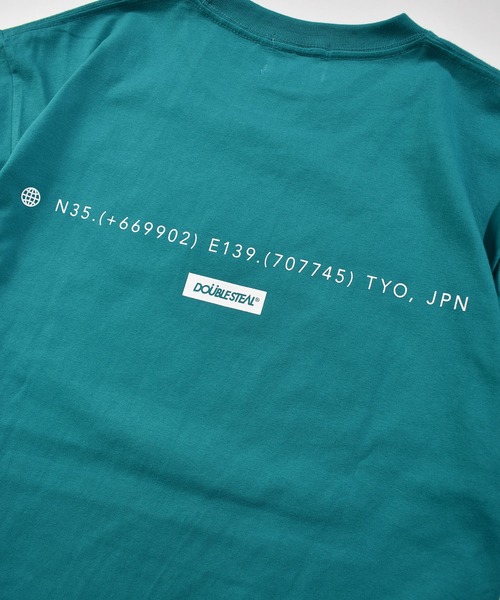 DOUBLE STEAL(ダブルスティール)の「DS & サークルロゴ Tシャツ(Tシャツ/カットソー・メンズ・ブラック/グリーン系その他/ホワイト・LARGE/MEDIUM/X-LARGE/XX-LARGE)」の9枚目の写真