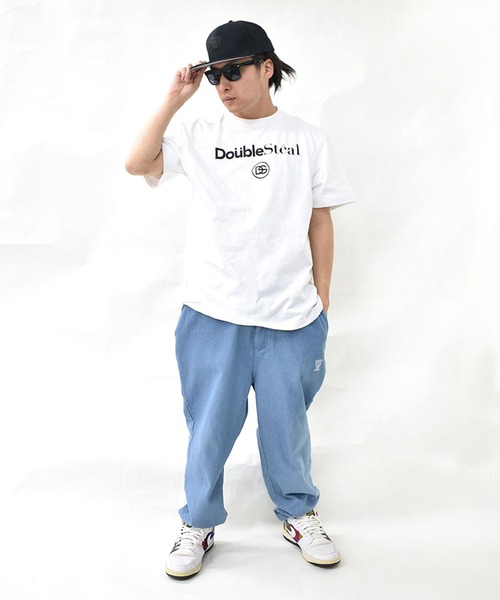 DOUBLE STEAL(ダブルスティール)の「DS & サークルロゴ Tシャツ(Tシャツ/カットソー・メンズ・ブラック/グリーン系その他/ホワイト・LARGE/MEDIUM/X-LARGE/XX-LARGE)」の16枚目の写真