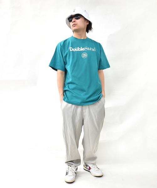 DOUBLE STEAL(ダブルスティール)の「DS & サークルロゴ Tシャツ(Tシャツ/カットソー・メンズ・ブラック/グリーン系その他/ホワイト・LARGE/MEDIUM/X-LARGE/XX-LARGE)」の20枚目の写真