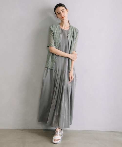 MARECHAL TERRE（マルシャルテル）の「2Wayジップトップス（その他トップス・レディース・ライトグリーン/ダークブルー/アイボリー/ブラック・MEDIUM）」の16枚目の写真