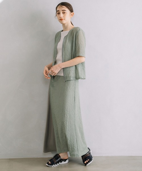 MARECHAL TERRE（マルシャルテル）の「2Wayジップトップス（その他トップス・レディース・ライトグリーン/ダークブルー/アイボリー/ブラック・MEDIUM）」の22枚目の写真