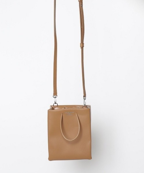 UNKNOWN PRODUCTS（アンノウンプロダクツ）の「【UNKNOWN PRODUCTS】Leather Paper Bag Mini（ショルダーバッグ・レディース・ブラック/ブラウン/グリーン・FREE）」の15枚目の写真