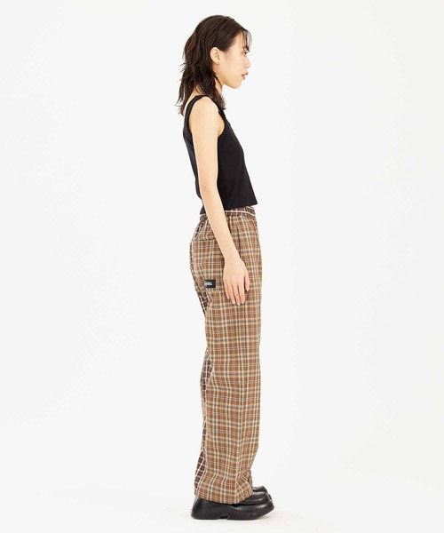 X-girl(エックスガール)の「PLAID EASY PANTS(その他パンツ・レディース・ブルー/ブラック/ブラウン・S/M)」の11枚目の写真