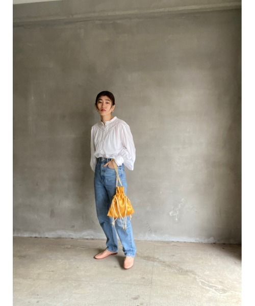 BLACK BY MOUSSY(ブラックバイマウジー)の「satin mini bag(サテンミニバック)(ショルダーバッグ・レディース・ブラック/イエロー/グリーン・FREE)」の8枚目の写真