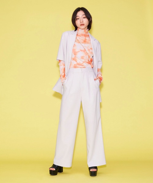 FOREVER 21(フォーエバー トゥエンティーワン)の「【セットアップ対応】リネンライクジャケット(シャツ/ブラウス・レディース・グレー系その他/グレー/ブラック・SMALL/MEDIUM)」の13枚目の写真