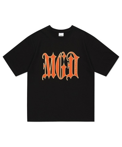 mahagrid/マハグリッド』GOTHIC MGD LOGO TEE/ゴシックロゴ 半袖