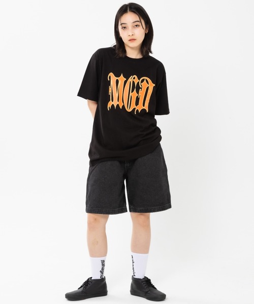 mahagrid/マハグリッド』GOTHIC MGD LOGO TEE/ゴシックロゴ 半袖