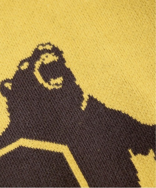 C.E.L.STORE（セルストア）の「THE BOOK STORE/ザブックストア COLLEGE SS SWEATER カレッジSSセーター（ニット/セーター・メンズ・ネイビー/マスタード/ブラック・MEDIUM/LARGE）」の8枚目の写真