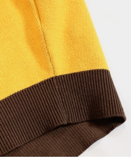 C.E.L.STORE（セルストア）の「THE BOOK STORE/ザブックストア COLLEGE SS SWEATER カレッジSSセーター（ニット/セーター・メンズ・ネイビー/マスタード/ブラック・MEDIUM/LARGE）」の10枚目の写真