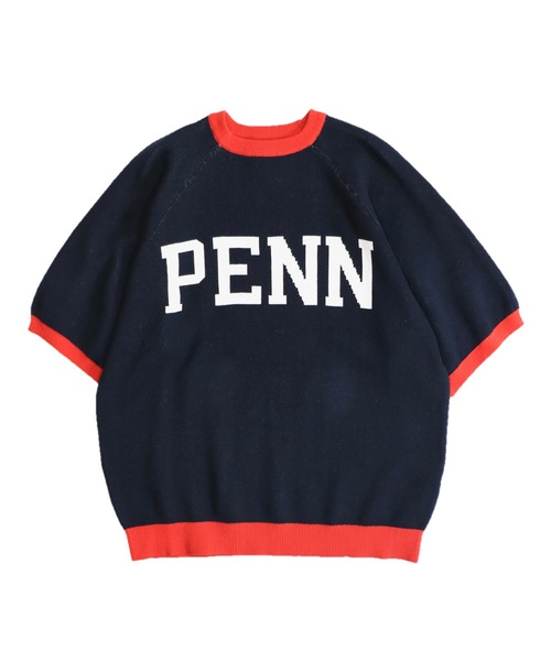 C.E.L.STORE（セルストア）の「THE BOOK STORE/ザブックストア COLLEGE SS SWEATER カレッジSSセーター（ニット/セーター・メンズ・ネイビー/マスタード/ブラック・MEDIUM/LARGE）」の12枚目の写真