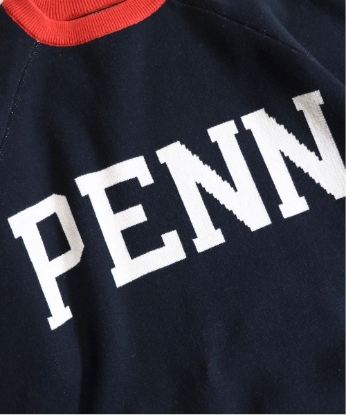 C.E.L.STORE（セルストア）の「THE BOOK STORE/ザブックストア COLLEGE SS SWEATER カレッジSSセーター（ニット/セーター・メンズ・ネイビー/マスタード/ブラック・MEDIUM/LARGE）」の14枚目の写真