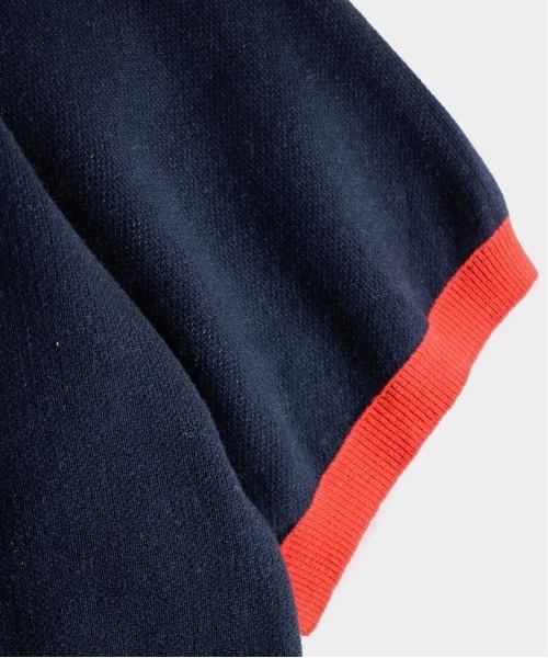 C.E.L.STORE（セルストア）の「THE BOOK STORE/ザブックストア COLLEGE SS SWEATER カレッジSSセーター（ニット/セーター・メンズ・ネイビー/マスタード/ブラック・MEDIUM/LARGE）」の15枚目の写真