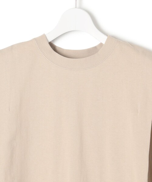 J.PRESS YORK STREET(ジェイプレスヨークストリート)の「【WOMEN】タックノースリーブ プルオーバー(Tシャツ/カットソー・レディース・ライトグレー系/ベージュ系/ダークグリーン系/ネイビー系・F)」の10枚目の写真