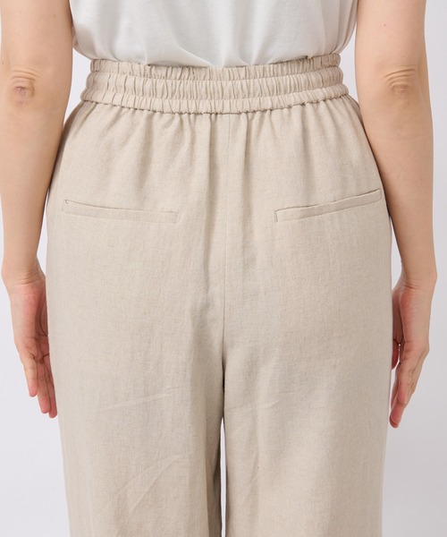 RIVE DROITE(リヴドロワ)の「夏まで履ける/リネン混イージーパンツ(その他パンツ・レディース・ブラウン/ブラック/ベージュ・FREE)」の6枚目の写真