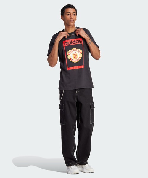アディダス マンチェスター・ユナイテッド シャツ adidas tシャツ マンチェスター・ユナイテッド UBP 半袖Tシャツ