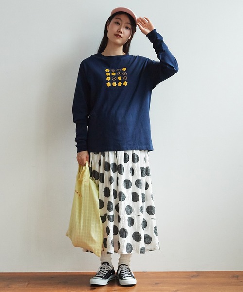 ☆新品☆bulle de savon ロンT bulle de savon（ビュルデサボン）の「おはなのオセロ ロンT（T