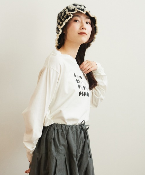 ☆新品☆bulle de savon ロンT bulle de savon（ビュルデサボン）の「おはなのオセロ ロンT（T