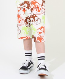 Disney（ディズニー）の「ディズニー カラフル総柄ハーフパンツ 8473K (トップス別売)（その他パンツ・キッズ）」