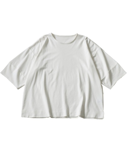 antiqua(アンティカ)の「立体7分丈ランタンスリーブカットソー(Tシャツ/カットソー・レディース・ブラック/ホワイト・FREE)」の16枚目の写真