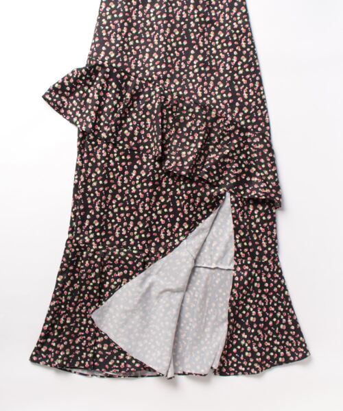 AMAIL アマイル Candy check I lineスカート ラベンダー AMAIL（アマイル）の「Strawberry random skirt（スカート