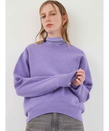 ELENDEEK | ダブルフェイスプルオーバーニット(ニット/セーター)