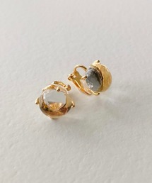 tone | 【ECRu.】morning dew earring/クリア イヤリング(イヤリング)