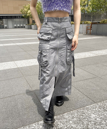 JOINT WORKS | フロントZIPカーゴスカート(スカート)