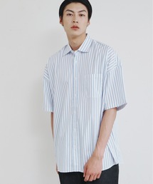 【SELECT】IR:コットン ブロード オーバー サイズレギュラーカラーシャツS/S