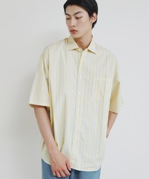 【SELECT】IR:コットン ブロード オーバー サイズレギュラーカラーシャツS/S