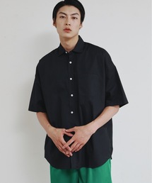 【SELECT】IR:コットン ブロード オーバー サイズレギュラーカラーシャツS/S