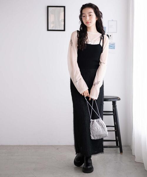 WEGO（ウィゴー）の「WEGO/プリントシアーロンT（Tシャツ/カットソー・レディース・その他4/その他6/その他1/その他2/その他3/その他5/その他7・FREE）」の12枚目の写真