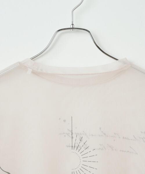 WEGO（ウィゴー）の「WEGO/プリントシアーロンT（Tシャツ/カットソー・レディース・その他4/その他6/その他1/その他2/その他3/その他5/その他7・FREE）」の11枚目の写真