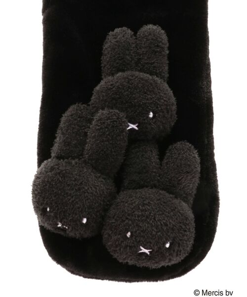 merry jenny（メリージェニー）の「【kids】もこもこmiffyティペット（マフラー・レディース・ブラック/アイボリー・FREE）」の22枚目の写真