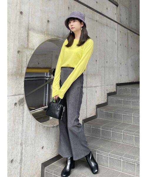 MURUA（ムルーア）の「ファーバケットハット（ハット・レディース・モカ/ブラック/グレー/アイボリー・FREE）」の20枚目の写真