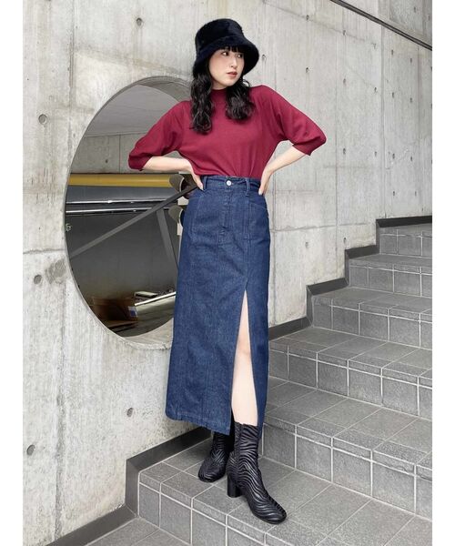 MURUA（ムルーア）の「ファーバケットハット（ハット・レディース・モカ/ブラック/グレー/アイボリー・FREE）」の15枚目の写真