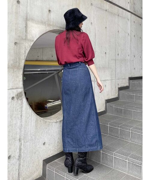 MURUA（ムルーア）の「ファーバケットハット（ハット・レディース・モカ/ブラック/グレー/アイボリー・FREE）」の14枚目の写真