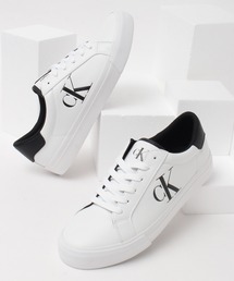 Calvin Klein Jeans（カルヴァンクラインジーンズ）の「【Calvin Klein Jeans /カルバンクライン ジーンズ】 ローカット ロゴレザースニーカー（スニーカー）」