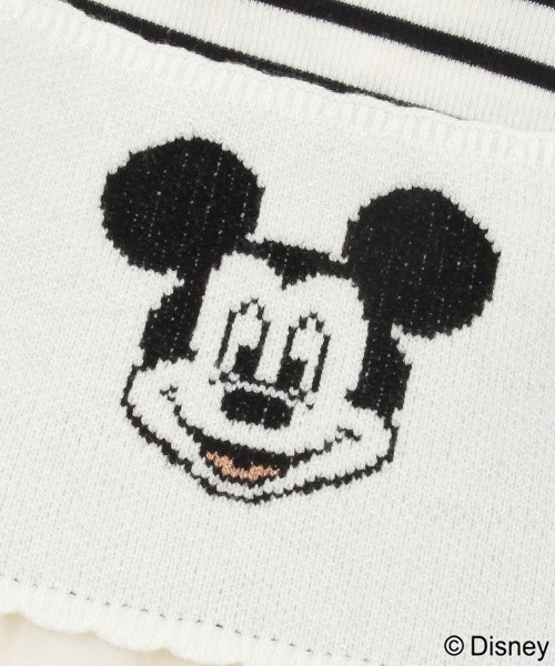 petit main（プティマイン）の「【Disney】ニットビスチェ長Tセット（Tシャツ/カットソー・キッズ・ブラック/ラベンダー/アイボリー・130cm/120cm/110cm/80ｃｍ/90cm/100cm）」の8枚目の写真