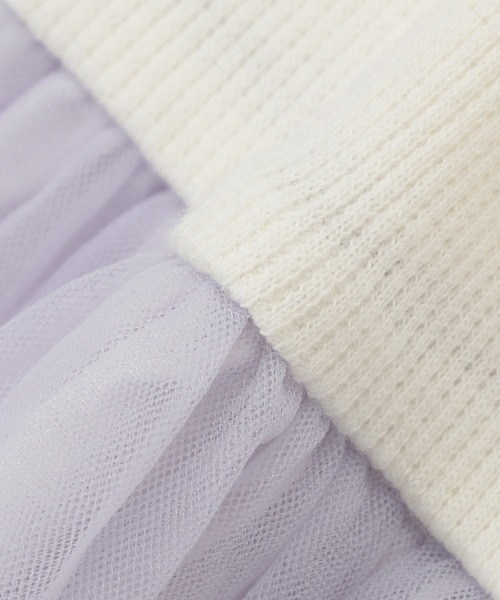 petit main（プティマイン）の「【Disney】ニットビスチェ長Tセット（Tシャツ/カットソー・キッズ・ブラック/ラベンダー/アイボリー・130cm/120cm/110cm/80ｃｍ/90cm/100cm）」の15枚目の写真